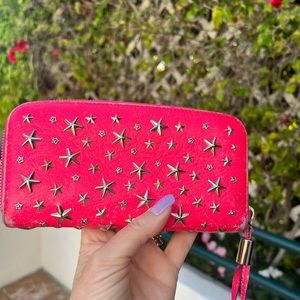 Jimmy Choo zippy wallet Made in Italy